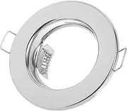 Angoily Lamp Shell Recessed Lighting Clips Led Lights Trim Recessed Mini Led Spotlight Iron Silver