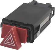 Fit for Audi A6 S6 RS6 C5 Allroad Quattro 1999 2000 2001 2002 2003 2004 2005 Emergency Hazard Warning Light Switch(Black 01)