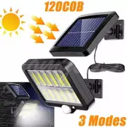 LED Solar Lights Wall Light Outdoor Garden Yard Pathway Fence Lamp Waterproof