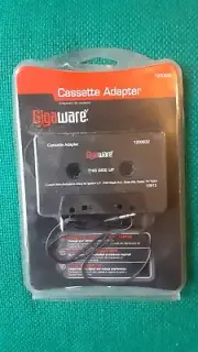 Gigaware Car Cassette Adapter - Vehicle Audio Auxiliary 3.5mm Adapter 12-632