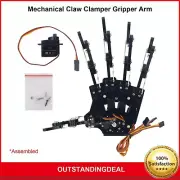 Mechanical Claw Clamper Gripper Arm Left Hand Five Fingers for Robot DIY os67