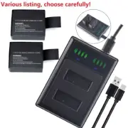 Battery or dual Charger For SJCAM SJ4000 SJ5000 SJ6000 SJ9000 M10 Action Camera
