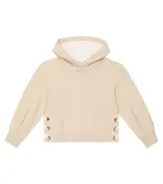 [Chloe Kids] Chloé Kids Cotton jersey hoodie Y 12 beige