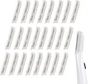 24 Pack Replacement Head for Finishing Touch Flawless Dermaplane Glo & Glo Sonic Facial Exfoliation, Replacement Blades for Flawless Dermaplane Razor