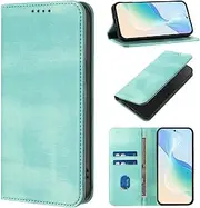 Cover Compatible with Tecno Camon 20 Pro 5G,[PU Leather+Shell] Compatible with Tecno Camon 20 Pro 5G Flip Stand Magnetic Closure Card Slot Wallet Green
