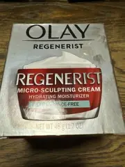 Olay Regenerist Micro-Sculpting Cream Face Moisturizer, Fragrance-Free 1.7oz BIN