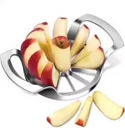 Apple Slicer,12-Blade Extra Large Apple Corer,easy to Use Time-Saving Heavy Duty