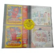 DK Interactive Learning CD-ROM Kindergarten 1st Grade Math Reading 4 Pack New