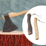 Axe Handle Sturdy Wooden Hatchet Handle for Cracking Outdoor Activities DIY