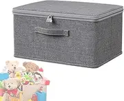 Large Lockable Storage Box | Clothes Toys Organiser Box With Lid - Stackable Protective Lockout Utility Container, Dustproof Moisture Proof For Storing Clothes And Toys