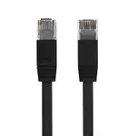 Cruxtec CAT6 UTP Flat Ethernet Cable 20m (Black)