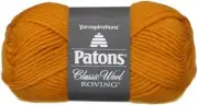 Patons Classic Wool Roving Yarn-Yellow (Pack of 6 Skein)