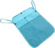 Vaguelly Stroller Caddy Bag Front Mesh Pocket for Bottle Diaper Storage Nappy Bag Organiser