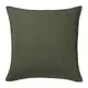 IKEA 靠枕套, 墨綠色, 50x50 公分