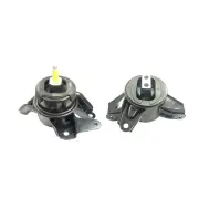 LH + RH Engine Mount Kit for Hyundai i45 YF 2.4L 4Cyl 10-13 1 Bolt Bracket