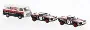 Model Car Set lancia Stratos HF + Fiat 238 lancia Rally Team Scale 1:87