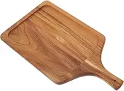 Alipis Wooden Steak Pizza Serving Plate Rectangular Charcuterie Board Restaurant Dessert Board Craftsmanship