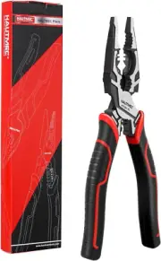 9" Linesman Pliers,High Leverage Combination Pliers 4 in 1 Multifunctional Heavy