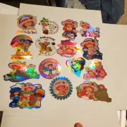 YOU PICK Strawberry Shortcake Scratch & Sniff Logo Vending Machine Stickers 2004