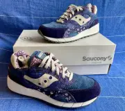 SAUCONY SHADOW 6000 PAISLEY! MULTI BLUE MEN’S 9 NWB NIB 4700551798 S70724-1