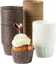 Parchment Cupcake Liners Standard Size 150PCS, Christmas Cupcake Liners, Muffin