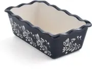 Nonstick Loaf Pan Ceramic Bread Pan Black Meatloaf Pan Baking Pans Bread Pans