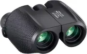 Foldable Waterproof BAK-4 Binoculars 10 x 25 Prism Hunts Birding Telescope Scope