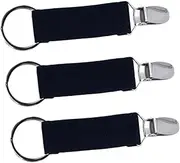Healeved 3Pcs Elastic Hat Clips Durable Hat Holders for Travel Convenient Backpack Accessory for Handbags and Luggage Effortless Hat Storage Outdoor Use