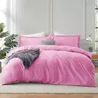 Harbor Light Pink Duvet Cover Full Size - 3 Piece Full Size Duvet Cover Set,