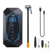 12V Digital Cordless 150PSI Mini Car Tire Pump High Pressure Tyre Pump Air Compressor Inflator For Car Bike Bicycle