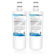 2X Insinkerator F701R 5 Micron Replacement Water Filter Pack by Aqua Blue H20