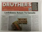 Druthers Canadian alternative paper on lockdown pandemic Event 201 January 2022