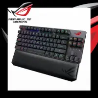 在飛比找PChome24h購物優惠-【ASUS 華碩】 ROG SCOPE RX TKL 青軸 