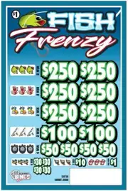 NEW pull tickets FISH FRENZY - Instant Tabs