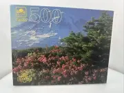 VINTAGE GOLDEN GUILD 500 PIECE PUZZLE MT. RAINIER, WASHINGTON, NEW OLD STOCK