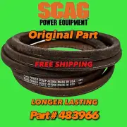 Genuine OEM Scag 483966 Belt for SMVR-48V SVR52V-730FX 48 Inch Deck