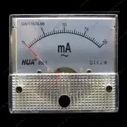 AC 20mA Analog Ammeter Panel Pointer AMP Current Meter Gauge 85L1 0-20mA AC