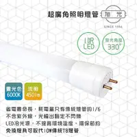 在飛比找ETMall東森購物網優惠-【旭光】LED 5W ET8-1FT 綠能超廣角燈管 1呎-