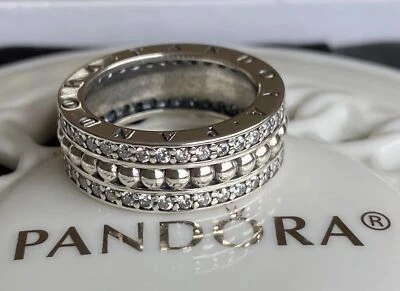 Authentic Pandora Forever Pandora Ring #190962CZ
