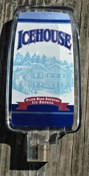 Icehouse Lucite Tap Handle NOS Plank Road Brewery