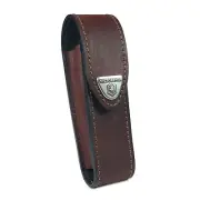 Victorinox Leather Pouch Belt Loop for Swiss Army Tool (2-4 Levels) -Brown