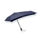 Senz 91cm Foldable Storm Umbrella Sun Shade Water Resistant Mini Midnight Blue