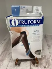 Truform Medical 15-20 mmHg Compression Thigh High Socks Beige Large