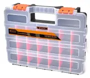 2x Tactix 22-COMPARTMENT ORGANISER STORAGE BOX 310mm Removable Tabs