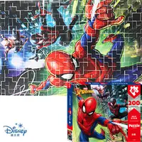 在飛比找PChome24h購物優惠-漫威英雄蜘蛛人拼圖玩具組200片 632355【小品館】