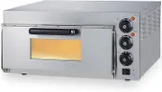 Commercial Pizza Ovens, 20 L Electric Countertop Pizza Oven, 50-350°C Adjustable Temperature & 0-60 Minutes Timer, 360° Uniform Baking Pizza Maker, for Restaurant Kitchen Pizza Pretzels Baked