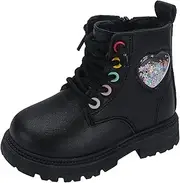 [IWIHMIV] Winter Boots Toddler Boys Warm Waterproof Snow Boots Outdoor Non Slip Little Girls Snow Boots Boys Winter Shoes