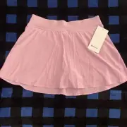NWT Lululemon Size 8 Pink Haze Lightweight High Rise Tennis Skirt