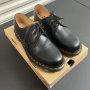 Dr. Doc Martens 1461 Black Oxford Shoe Women’s Size 41 Men’s Sz 8 Low Top Boot