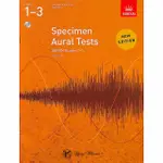 【ABRSM 英國皇家】聽力測驗試題 第1-3級 含2片CD(SPECIMEN AURAL TESTS GRADE 1-3 WITH 2 CDS)